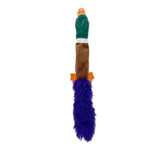 MULTIPET Empty Nester Bird‎ Unstuffed Dog Toy - Purple - 20"